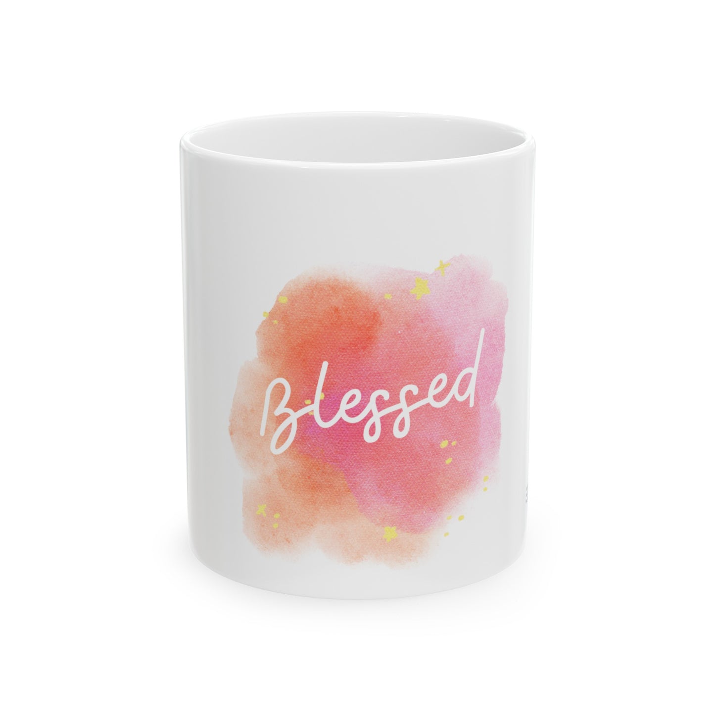Blessed Ceramic Mug, 11oz